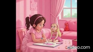 Я рисовала куклу