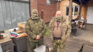 Ещё одна печка от компании "РОСВАКУУМ" отправилась на службу в инженерно-саперный полк 🫡🔥