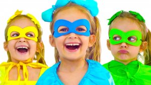 Майя становится супергероем | Детская песенка для детей с Майей и Машей+Детские сборники