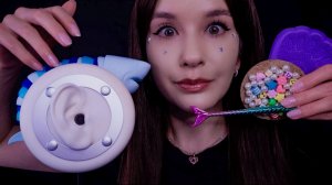 АСМР Массаж твоего Мозга Разными приятными звуками Звуки рта, Скретчинг