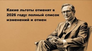 Какие льготы отменят пенсионерам в 2026 году: полный список