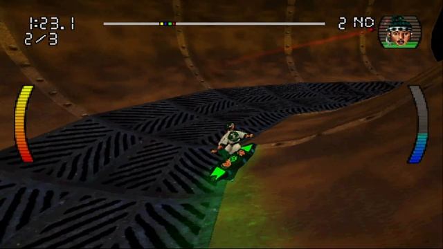 Streak: Hoverboard Racing - Trash Racing Game 1998 PS1 - Часть 1 из 2