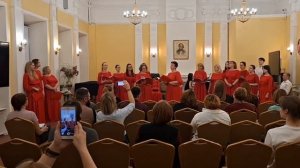 "Уж вечер". Дуэт Лизы и Полины из оперы П.И.Чайковского "Пиковая дама". С.Шапатина, О.Гродская.