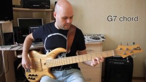 Universal Bass Licks #1 // Универсальные Басовые Фразы (Пальцы + Слэп) - Миксолидийский лад