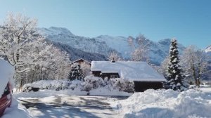 Швейцарская деревенская жизнь – Прогулки по заснеженному Энгельбергу Зимняя страна чудес Титлис