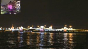 Предновогодний Петербург: вода, огни, волшебство