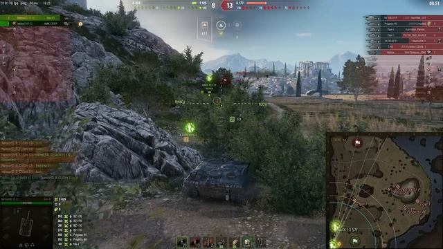 [Fermani wot] Strv S1 ● Когда присел в кусты малинку пощипать, а их еще 7! Они его в упор не видели! смотреть онлайн