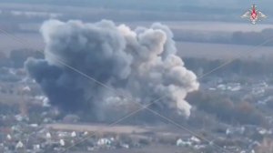 Уничтожение позиций противника в населенном пункте Вильча