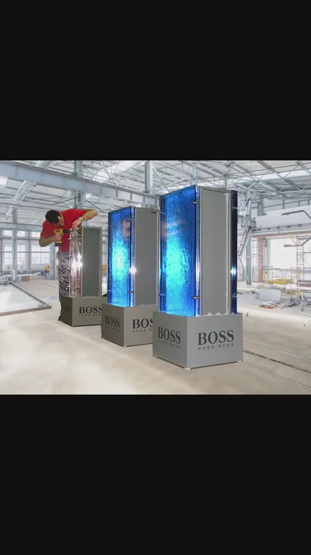 Бренд-стойки — производство и поставка