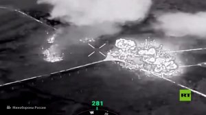 مشاهد لقصف مواقع أوكرانية براجمات اللهب الروسية TOS-1A