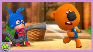 Ми-Ми-Мишки против Маши и Медведя.Игры на Ловкость от Кеши и Маши.Кто Лучше