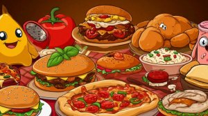 Тест. Угадайте мультфильм по еде