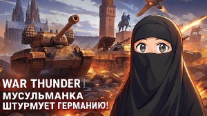 ▌ WAR THUNDER | Мусульманка штурмует Германию!🔥