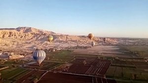 Полет на воздушном шаре. Египет, Луксор, декабрь 2025 г.