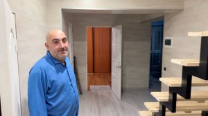 Ремонт дома | Второй этаж | Ламинат на стены | Лестница