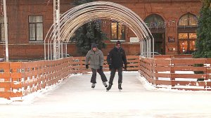 (Рыбинск-40) ГЛАВНЫЙ ГОРОДСКОЙ КАТОК ЖДЁТ ПОСЕТИТЕЛЕЙ