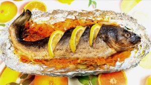 ТЕРПУГ в фольге в духовке, вкусная рыбка! Пошаговый рецепт!