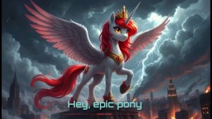Эй, эпическая пони (Официальное музыкальное видео)