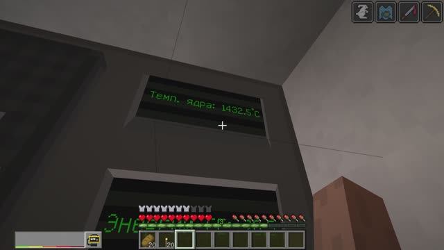 большая авария на атомной электростанции в minecraft с модом hbm nuclear tech 1.12.2 forge