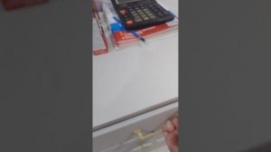 бумажный домик в тетрадке ☺️