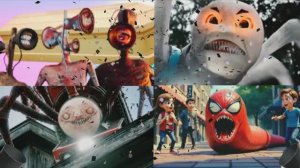 МУЛЬТИКИ: СИРЕНОГОЛОВЫЙ ПРОТИВ ПАРОВОЗИКА, ПАУКА‑ЧЕРВЯ И ЧУ‑ЧУ ЧАРЛЬЗА — КТО КОГО ПЕРЕПУГАЕТ?