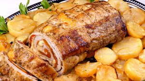 ⭐Мясной рулет на праздничный стол! Горячее блюдо для большой компании!