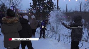 "Праздник к нам приходит!": зажглась главная елка Советского района