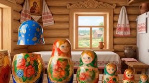 Матрёшки 🪆 Мульт-песенка для малышей | Русская матрёшка | Смотреть мультики детям