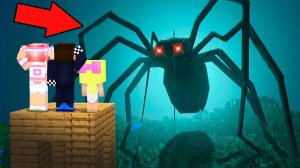 🕷ВЫЖИВАНИЕ В МИРЕ АРАХНОФОБИЯ В МАЙНКРАФТ! ШЕДИ ЛЕСКА И НУБИК MINECRAFT