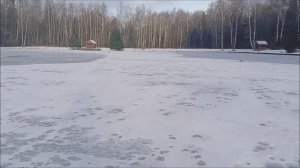 Процесс заливки и обзор с Нижнего пруда. Клёвое место лосиный остров.