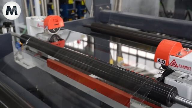 Линия для производства PET и PLA пленки TJP-900E смотреть онлайн