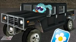 Ограбление банка под тему погони из смешариков