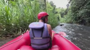 Беженец🇮🇩Бали. С ПОПУТЧИЦЕЙ НА РАФТИНГ. ГОА-ПО ЛЮБВИ,