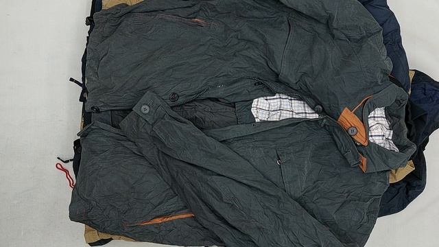 Ветровки мужские  секонд оптом 11 пак