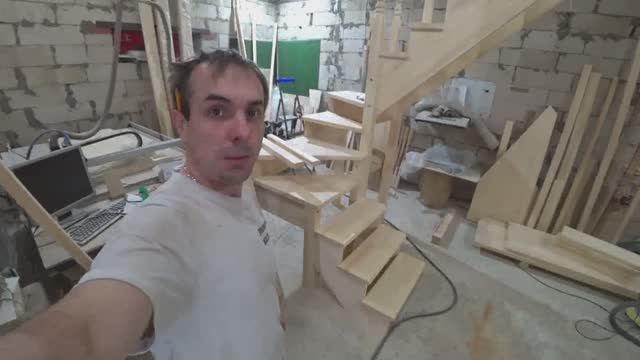 Деревянная лестница на заказ в Москву смотреть онлайн