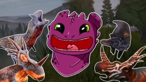 КРАТКИЙ ОБЗОР ОБНОВЛЕНИЯ В ИГРЕ | the cursed dinosaur isle