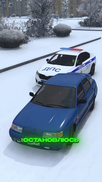 ВЫПАЛ СНЕГ – СРАЗУ ПОГОНЯ от ДПС: УЕХАЛ или НЕТ? | (GTA 5 RMRP) смотреть онлайн