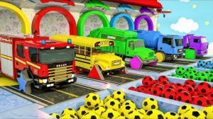 Детские песни про футбольный мяч-сюрприз — песня «Колёса автобуса» — детские стишки и песенки