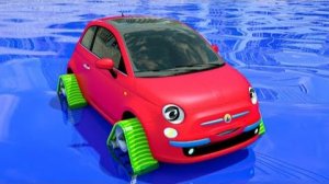 Полиция помогает Кевину, который застрял в луже