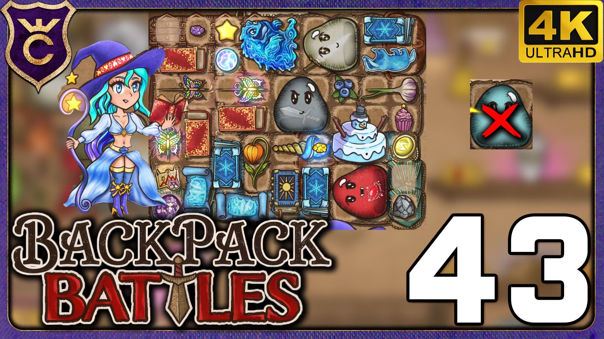 ДЕВОЧКА ОТМОРОЗОК В ПОИСКАХ СЛАЙМОВ! 43 Backpack Battles смотреть онлайн