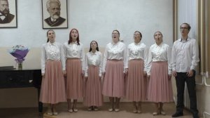 Вокальный ансамбль ДХО Муз. К. Молчанова, сл. К. Симонова «Романс Женьки»