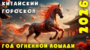 🐎 Китайский гороскоп на 2026 год — Год Огненной Лошади