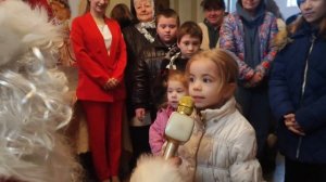 Поздравление деток в ДК Шевченко