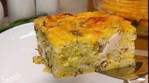 Накормите всю семью вкусно! ЗАПЕКАНКА НЕЖНАЯ с курицей в духовке.Просто и очень вкусно!