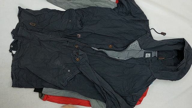 Ветровки мужские  секонд оптом 10 пак