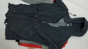40889 ПРОДАН Ветровки мужские, 10пак, 21992, секонд (extra/1 кат) оптом