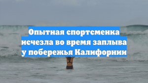 New York Post: триатлонистка Фокс пропала без вести после нападения акулы в США