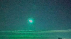 На Тайване засняли редкий зеленый метеор