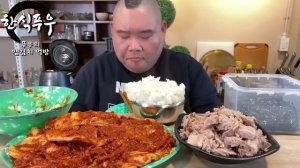 Мукбанг по Корейски,капуста кимчи