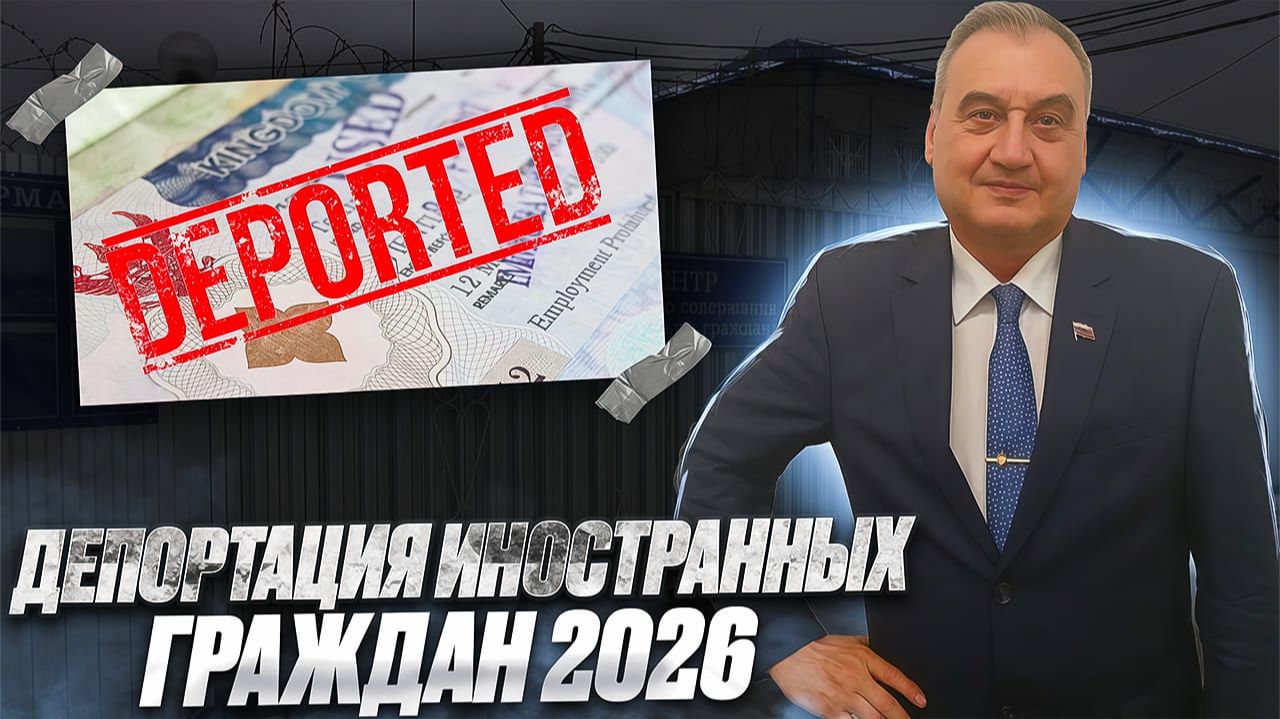 Депортация 2026 иностранных граждан в РФ! смотреть онлайн